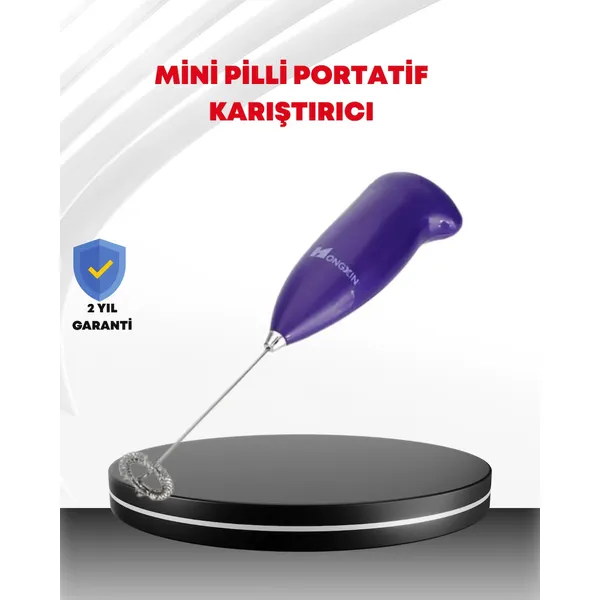 Mey İthalat El Tipi Pratik Mikser - Kahve, Süt, Bebek Maması Ve Yumurta Çırpıcı