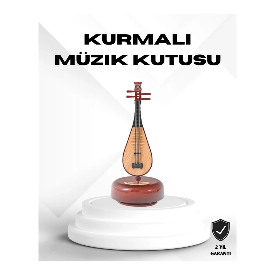 Mey İthalat Figürlü Müzik Kutusu Zarif Melodili Dekoratif Model