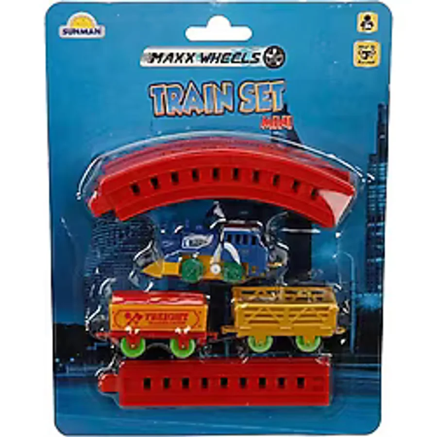 Mey İthalat Kurmalı Raylı Mini Tren Seti 11 Parça