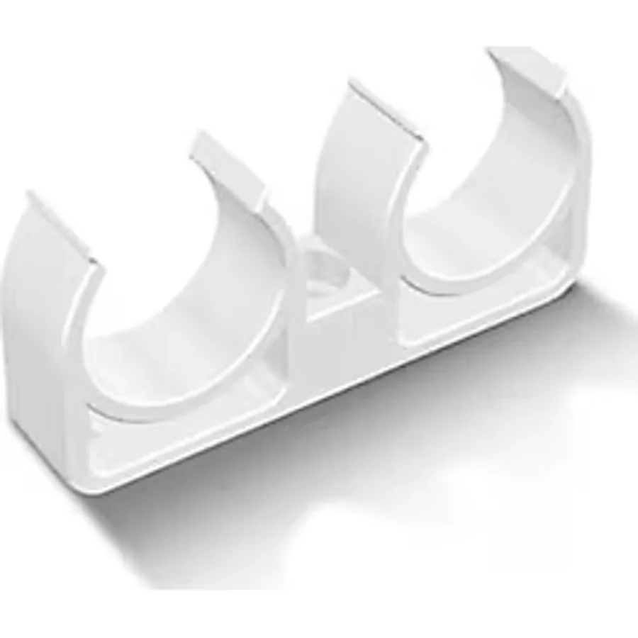 Mey Ithalat Pvc Boru Pprc Çiftli Kelepçe 20 mm 10 Adet