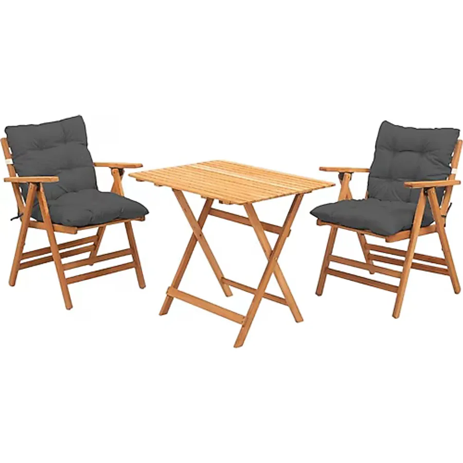 Meya Dekor Loretta 60x80 cm 2+1 Minderli Bahçe & Balkon Takımı