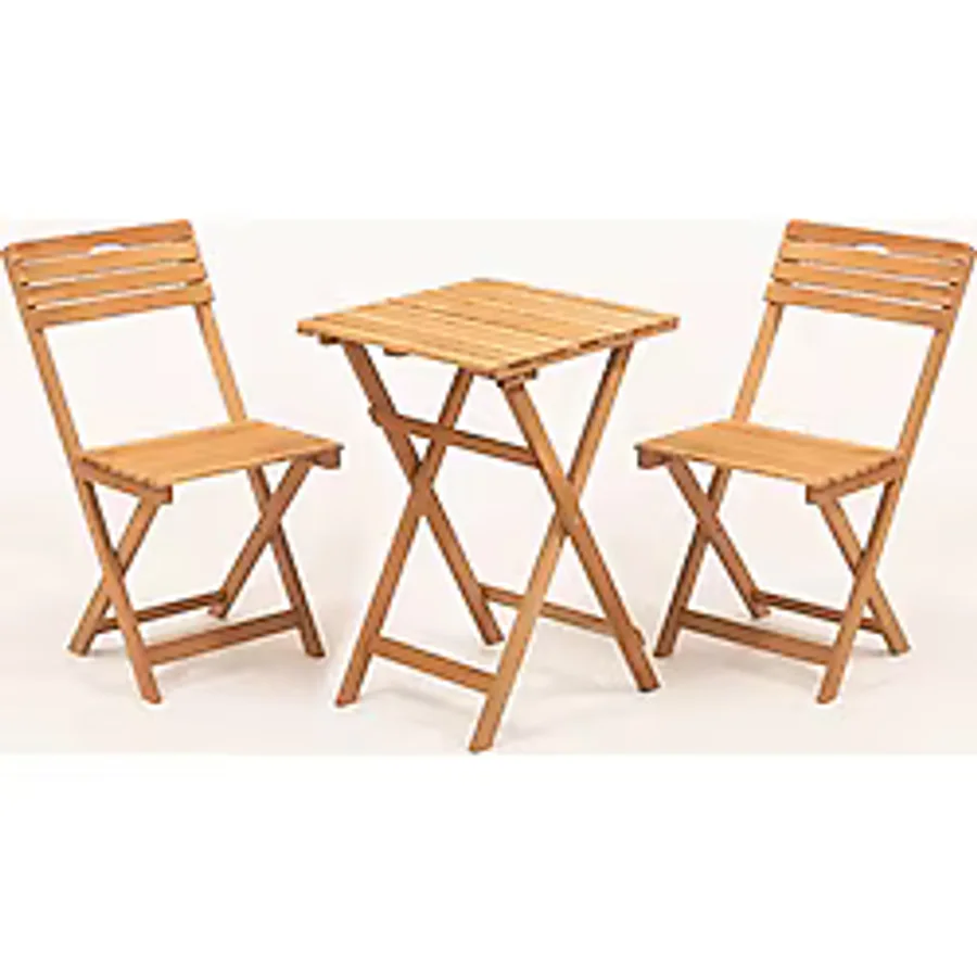 Meya Dekor MYB01 Bistro Set 2+1 Katlanabilir Masa Sandalye Takımı