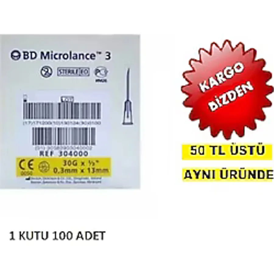 Mezoterapi İğnesi 30G 13 Mm