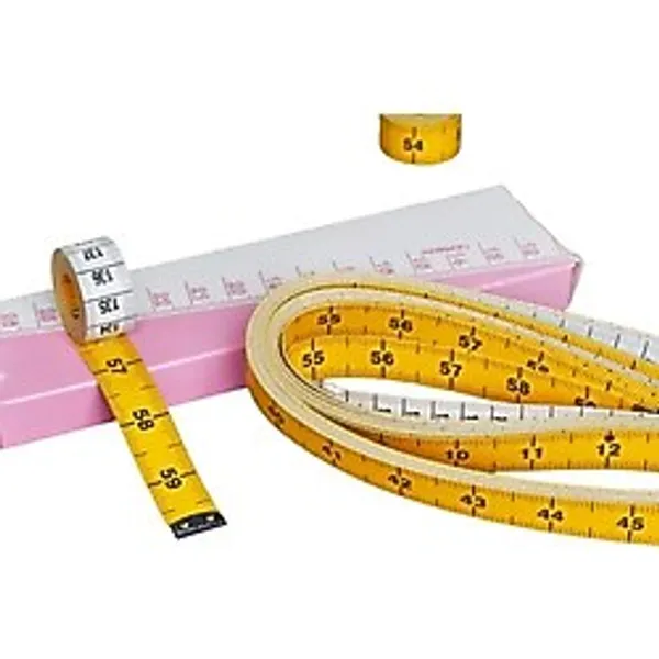 Mezura Sarı Plastik 1.5 Metre (10 Adet)