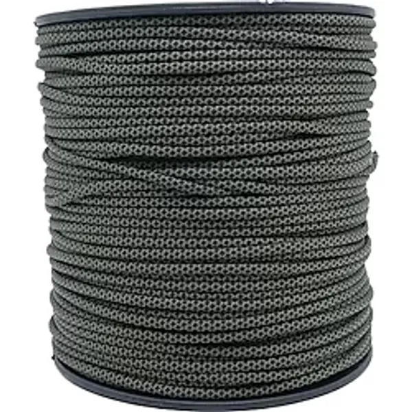 Mg Ropes Bileklik,Outdoor ve Hobi Paracord İp 4 mm No:21 100 Metre Haki Siyah Desenli