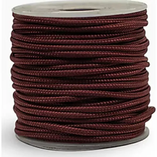 MG ROPES Bileklik, Outdoor ve Hobi Polyester Paracord İpi 2.2 mm No:10 20 Metre Bordo