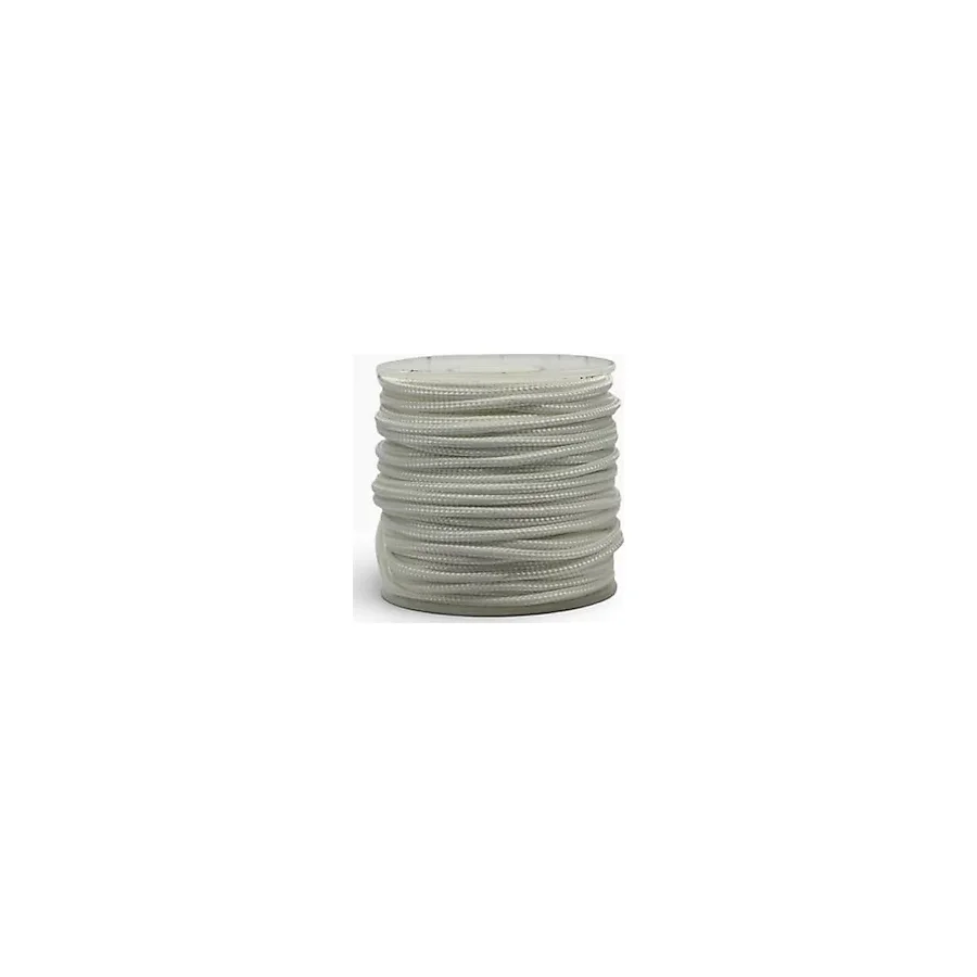 MG ROPES Bileklik, Outdoor ve Hobi Polyester Paracord İpi 2.2 mm No:11 20 Metre Beyaz