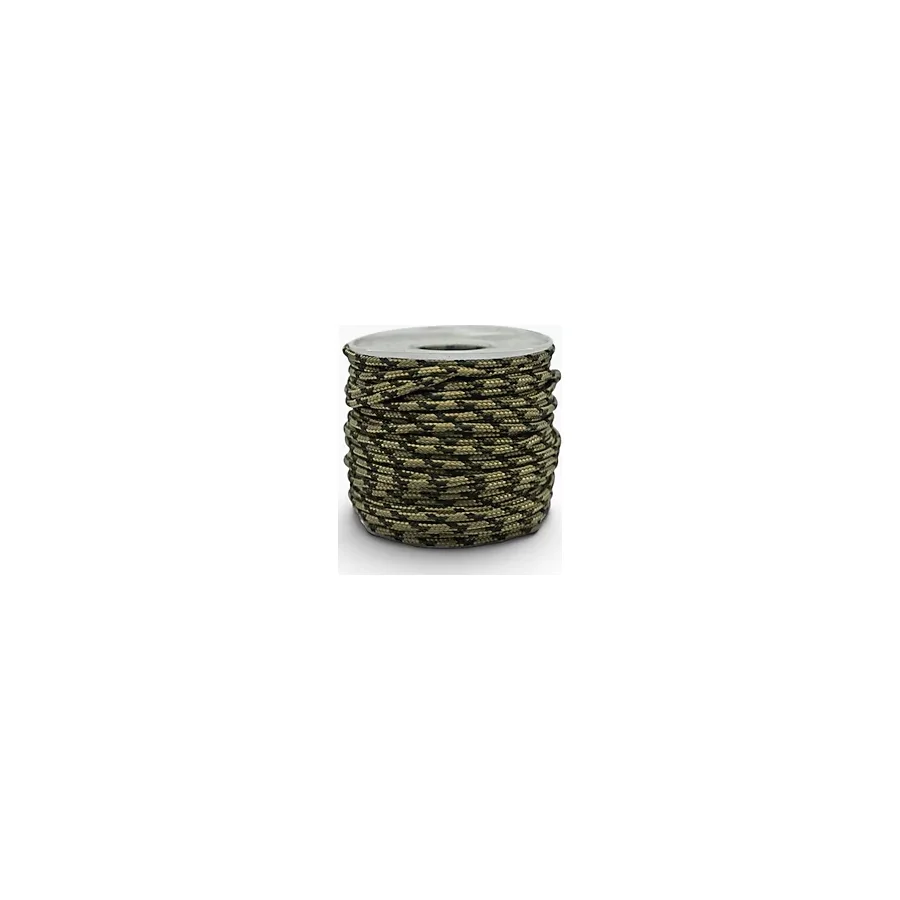MG ROPES Bileklik, Outdoor ve Hobi Polyester Paracord İpi 2.2 mm No:24 20 Metre Gold Kamuflaj