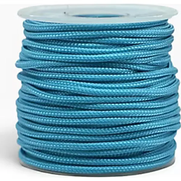 MG ROPES Bileklik, Outdoor ve Hobi Polyester Paracord İpi 2.2 mm No:6 20 Metre Mavi