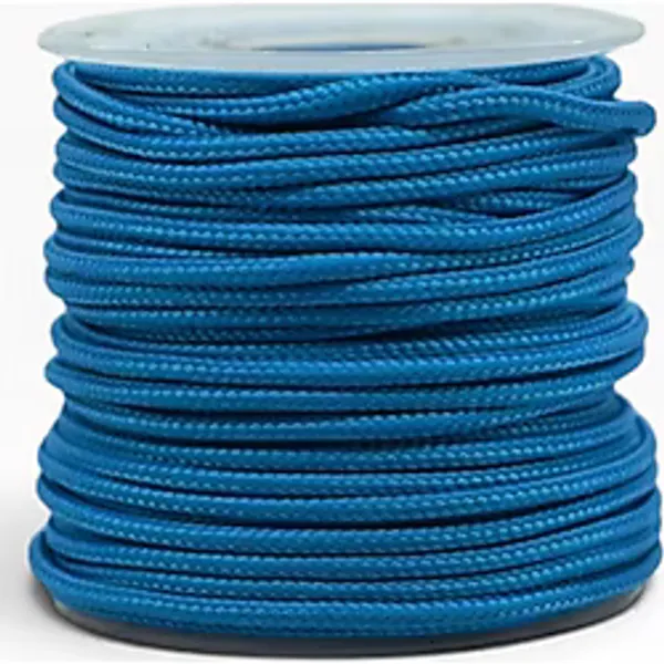 MG ROPES Bileklik, Outdoor ve Hobi Polyester Paracord İpi 2.2 mm No:7 20 Metre Saks Mavi