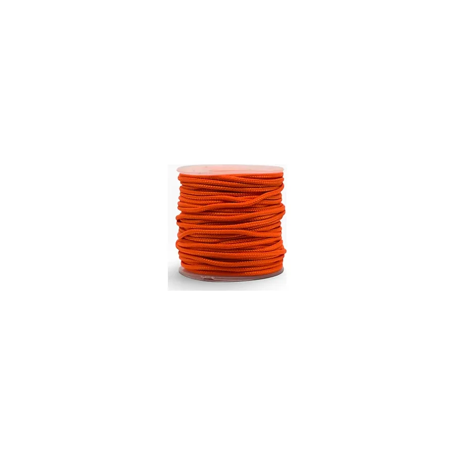 MG ROPES Bileklik, Outdoor ve Hobi Polyester Paracord İpi 2.2 mm No:9 20 Metre Turuncu