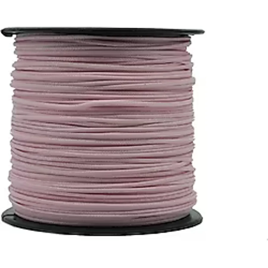Mg Ropes Paraşüt İp, Bileklik, Tesbih ve Hobi İpi 1 mm 100 Metre Makara Bebe Pembe