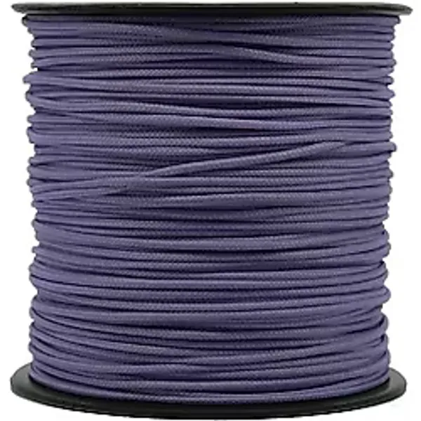 Mg Ropes Paraşüt İp, Bileklik, Tesbih ve Hobi İpi 1 mm 100 Metre Makara Lila