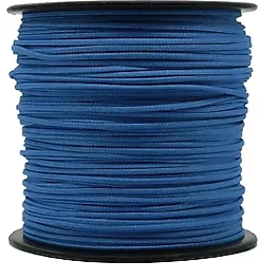Mg Ropes Paraşüt İp, Bileklik, Tesbih ve Hobi İpi 1 mm 100 Metre Makara Mavi