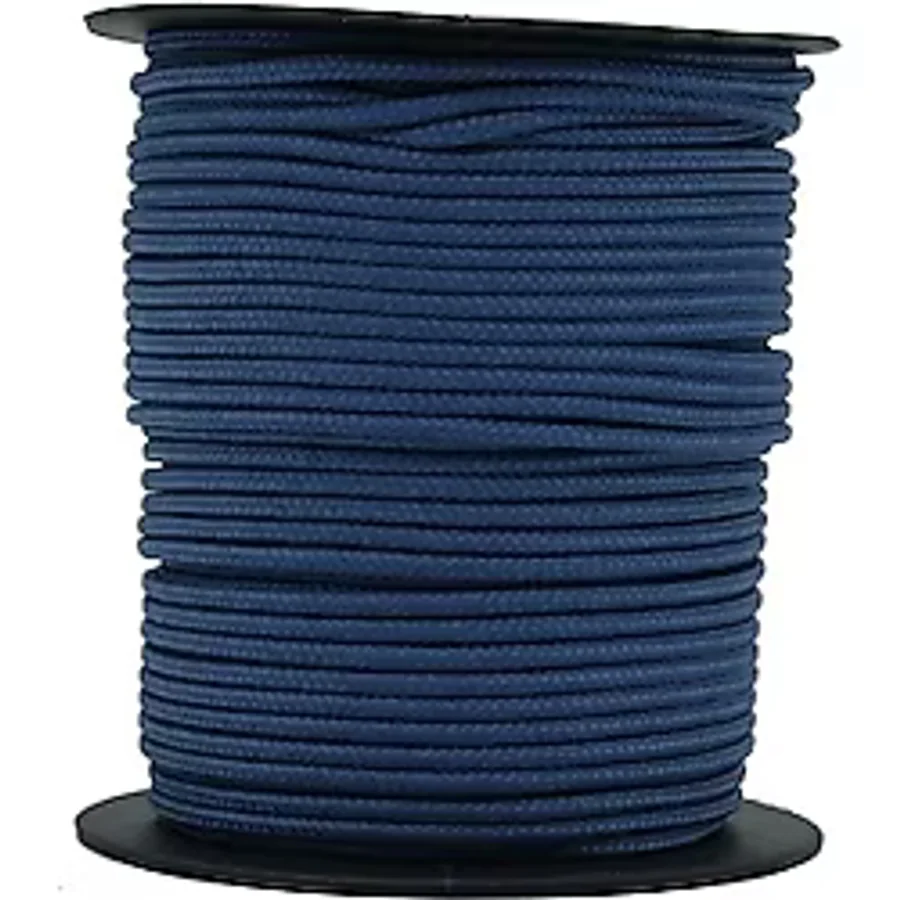 Mg Ropes Paraşüt İp, Bileklik, Tesbih ve Hobi İpi 2 mm N0:50 30 Metre Makara İndigo