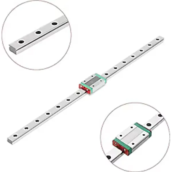 MGN9 Lineer Ray Kızak 400mm - MGN9H Bilyalı Rulman