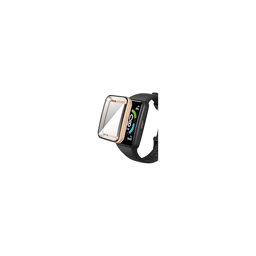 Mi7a Huawei Watch Fit 2 Akıllı Saat Uyumlu Silikon Kasa Ekran Koruyucu
