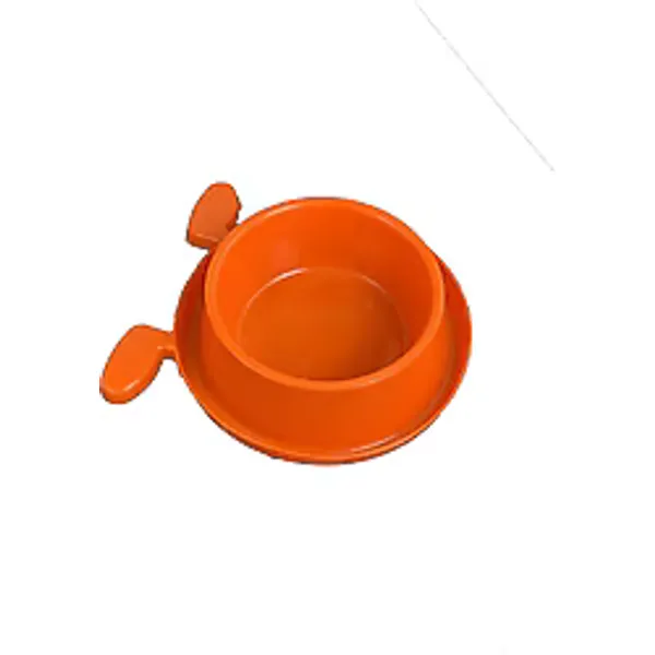 Miapet Köpek Kulaklı 400 ml Turuncu Mama ve Su Kabı