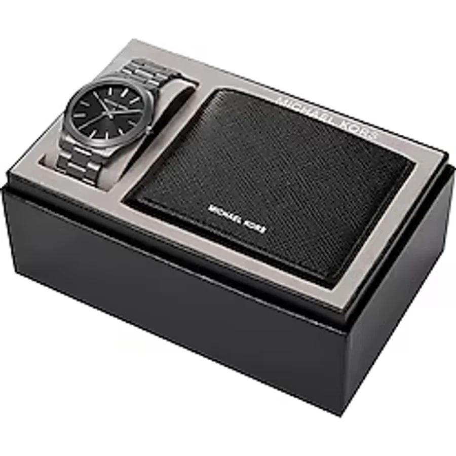 Michael Kors MK1044 Erkek Set Kol Saati ve Cüzdan