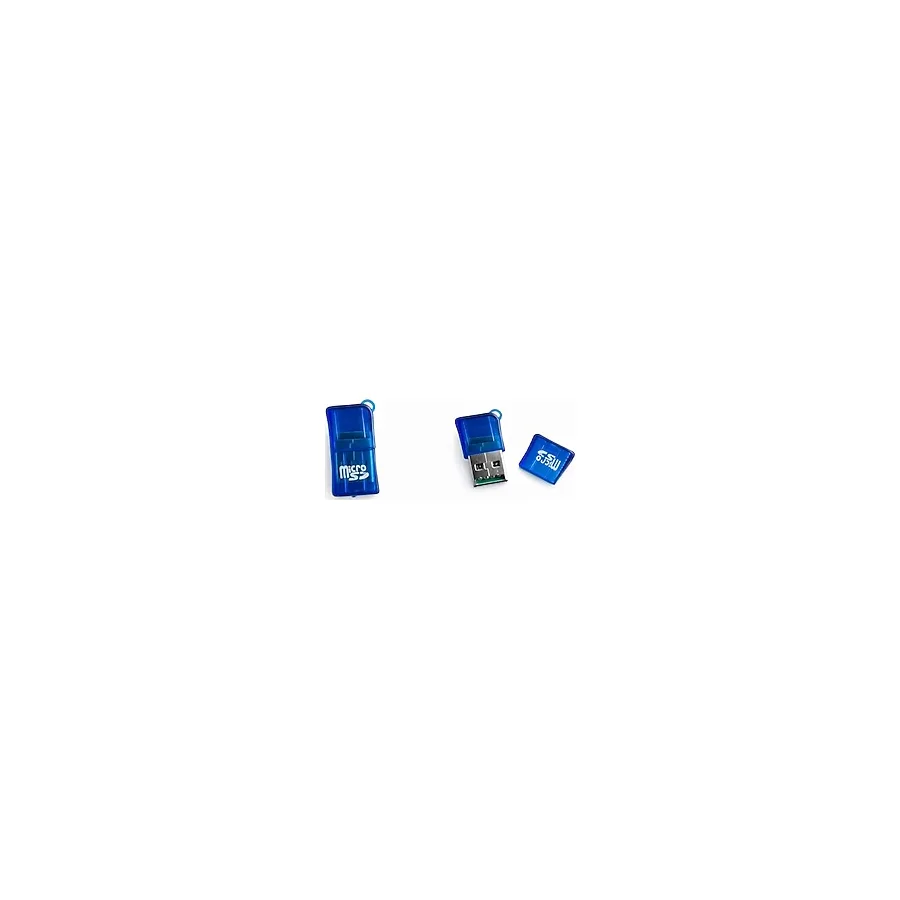 Micro SD Kart Okuyucu SDXC TF USB 2.0 T-Flash MicroSD TransFlash Hafıza Kartı Okuyucu Adaptör Yazıcı Mini Android Telefon Kamera PDA MP3 MP4 PC Mac Tablet TV Kutusu Uyumlu MAVİ