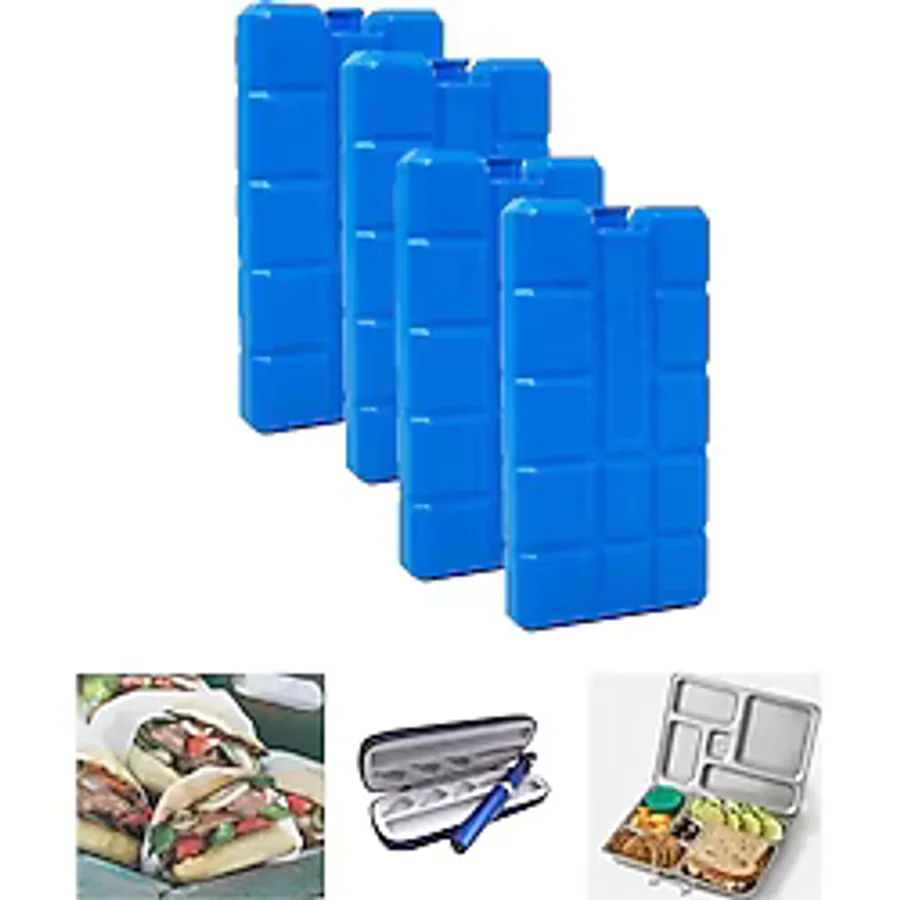 Microcase 400ml Içi Su Dolu Buz Kasedi 48 Saat Korumalı Buz Aküsü- LACİVERT 4 Adet AL4655