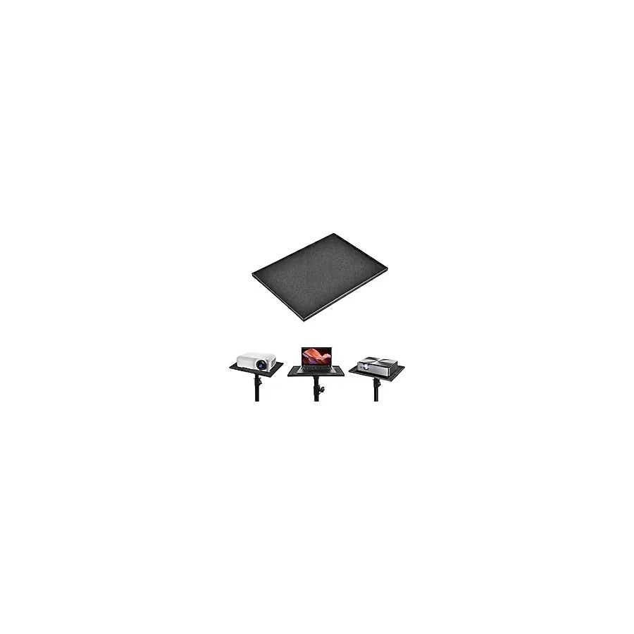 Microcase Sunum Projeksiyon Cihazı Notebook Vb için Çok Amaçlı Ayaklı Sehpa Stand Metal + 2.1 MT Tripod - SİYAH AL5098