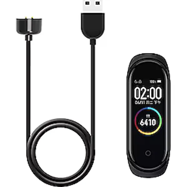 Microcase Xiaomi Mi Band 6 USB Şarj Adaptörü Şarj Kablosu