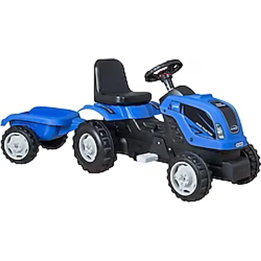 Micromax Mavi Pedallı Römorklu Traktör