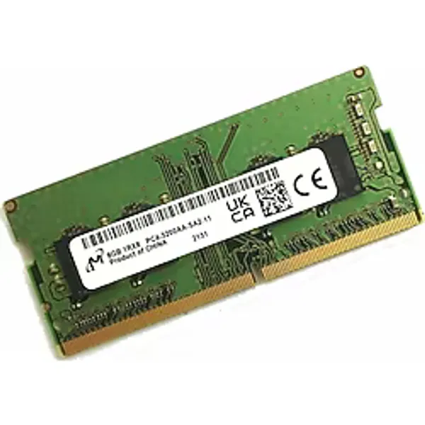 Mıcron 8gb 1rx8 Ddr4 Sodımm PC4-25600 3200MHZ CL22 MTA8ATF1G64HZ-3G2R1 Noteook Ram Bellek