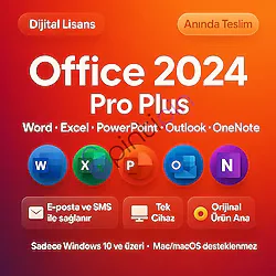 MICROSOFT Office 2024 Pro Plus Dijital Lisans Anahtarı