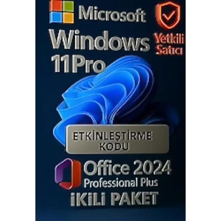 MICROSOFT Windows 11 Pro + Office 2024 Dijital Lisans Anahtarı