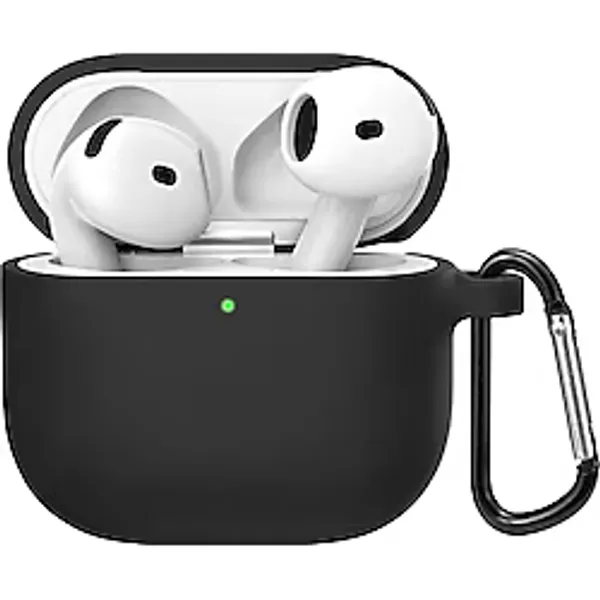 Microsonic Airpods 4.Nesil / ANC Liquid Silicone Lansman Siyah