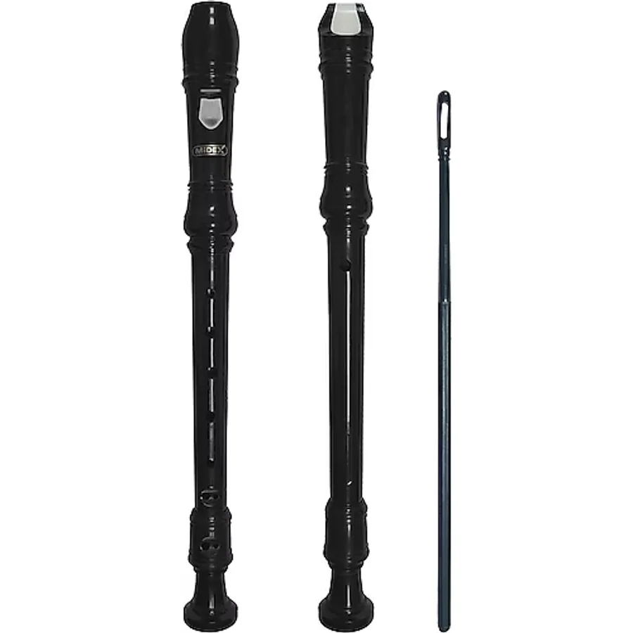 Midex FL-8BK Siyah Blok Flüt
