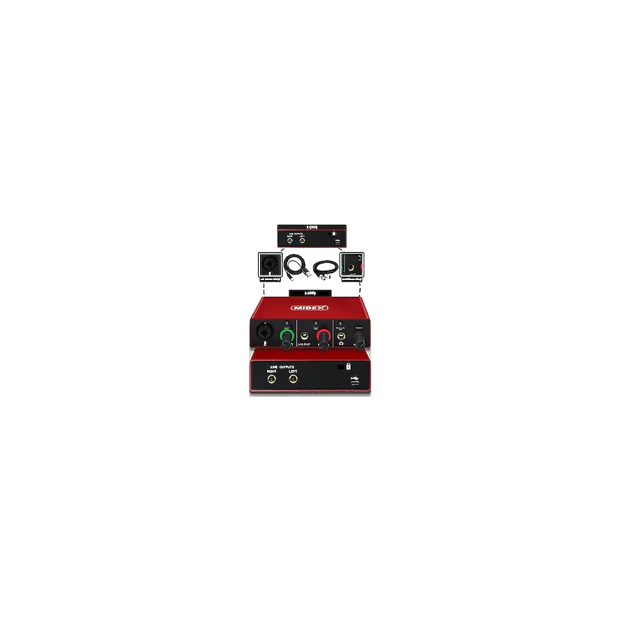 Midex GLX-500 Pro Stüdyo Ses Kartı