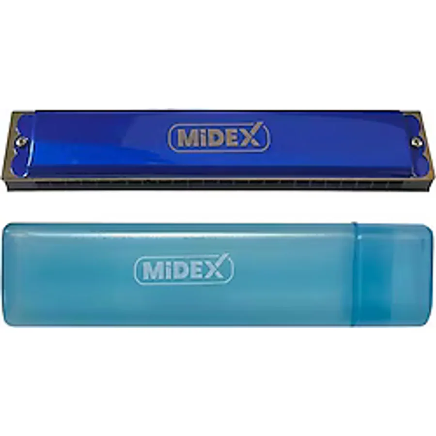 Midex HN-24BL 24 Delikli Mavi Mızıka