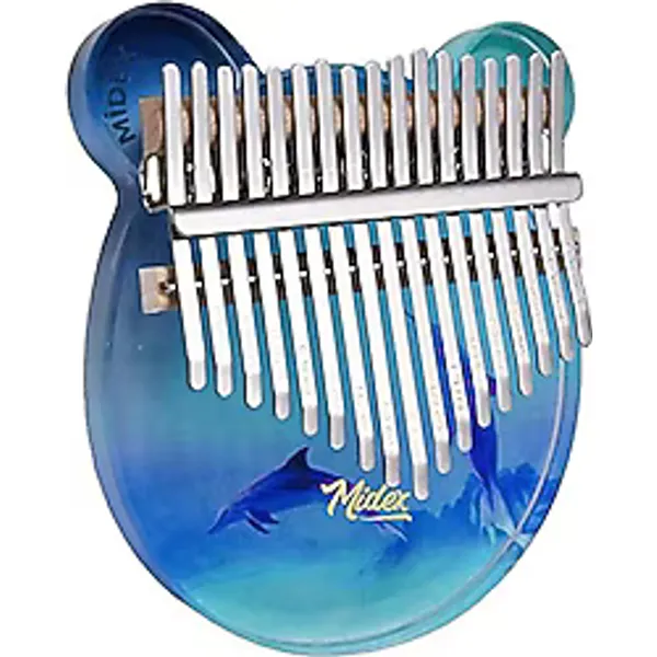 Midex KLX-650-PAK 17 Tuşlu Okyanus Cam Full Set Kalimba