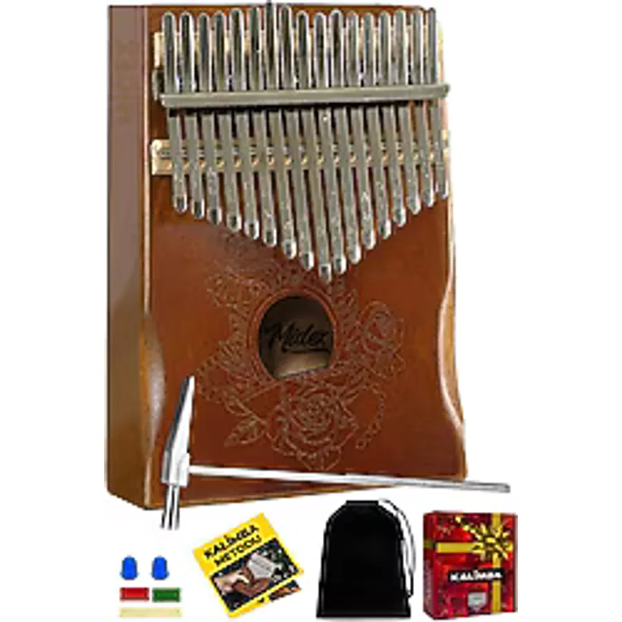 Midex KLX-990 Ahşap 17 Tuşlu Kalimba Seti