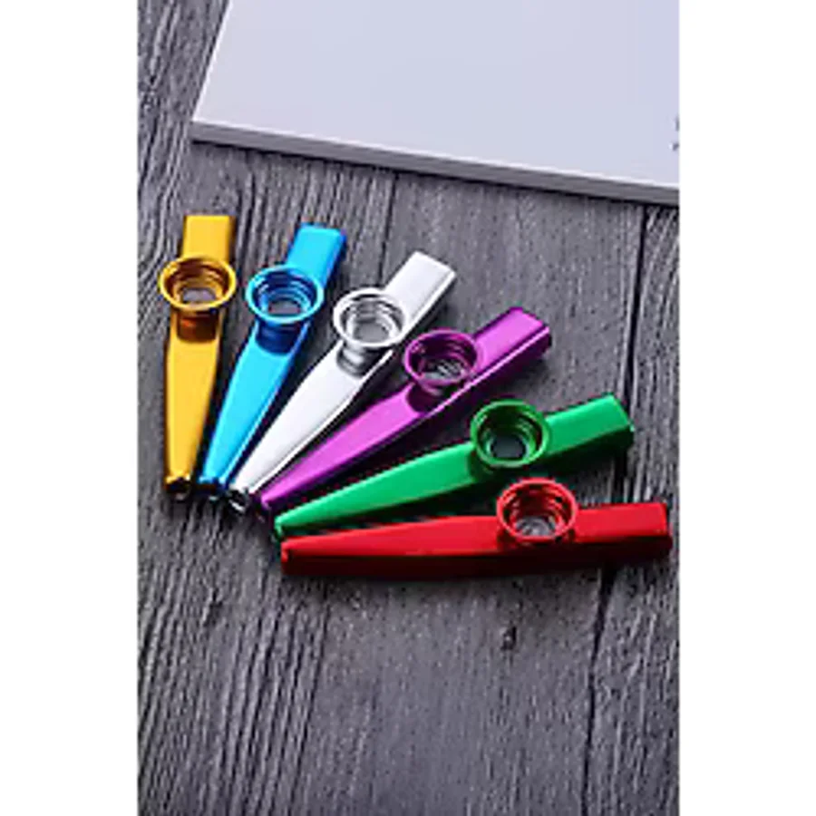 Midex KZ-25X Renkli Full Set Plastik Kazoo (6 Adet)