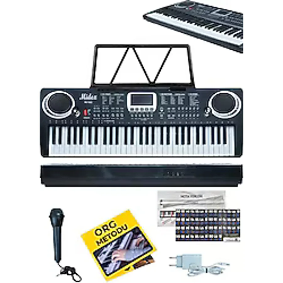 Midex PS-1500BK 61 Tuşlu Org