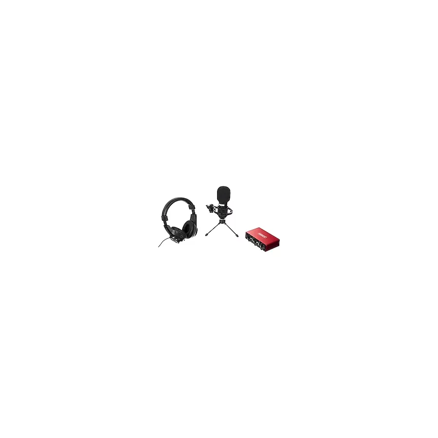 Midex Stüdyo Ekipmanları Style Paket-1 BM800 Mikrofon Ses Kartı Stüdyo Kayıt Seti