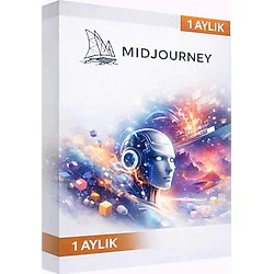 Midjourney 1 Aylık Üyelik - Sınırsız Resim Oluşturma