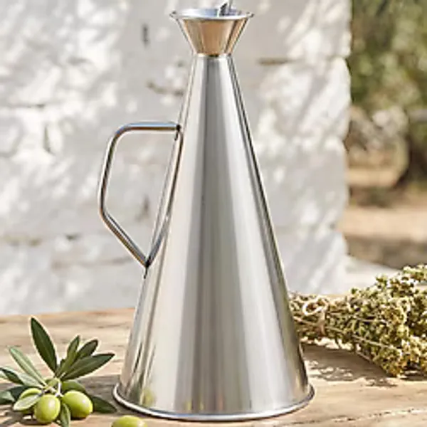 Mien Çelik Yağdanlık - Inox - 1 lt