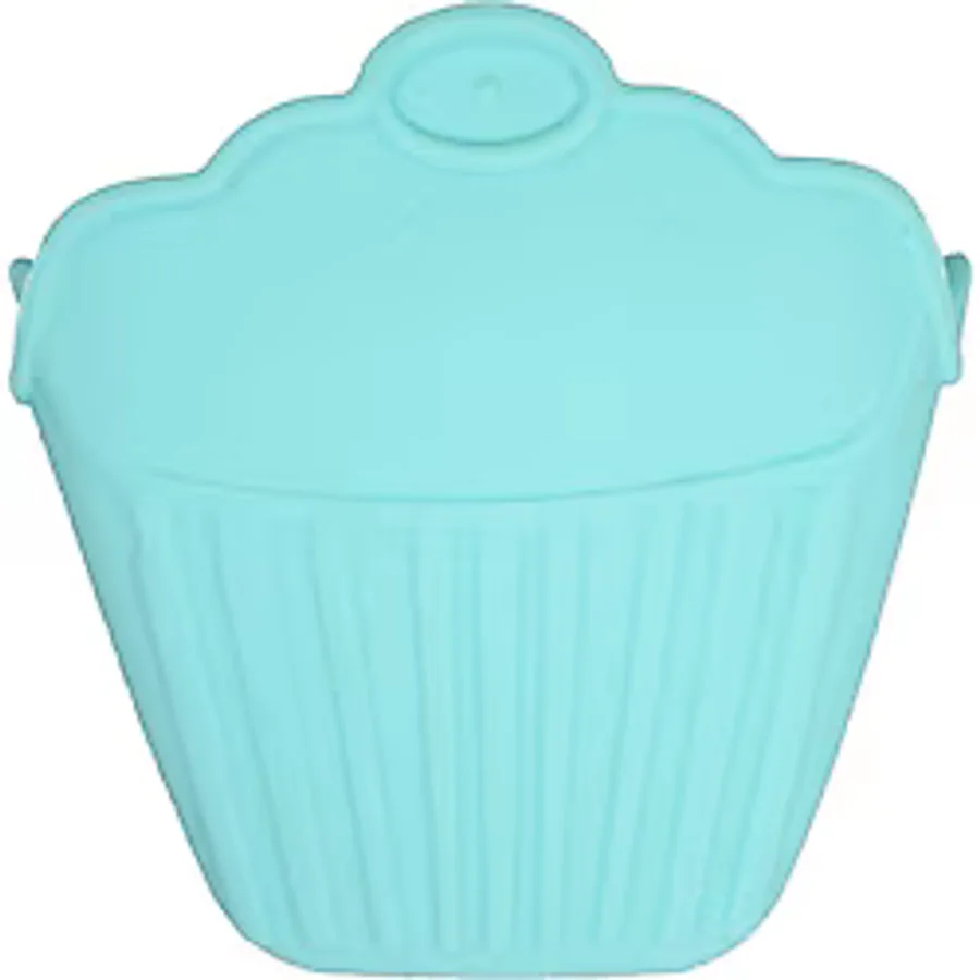 Mien Cupcake Silikon Fırın Eldiveni - Turkuaz