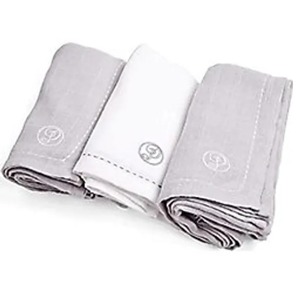 Miespiga Poetree Kids Grey Müslin Bez 3'lü Set