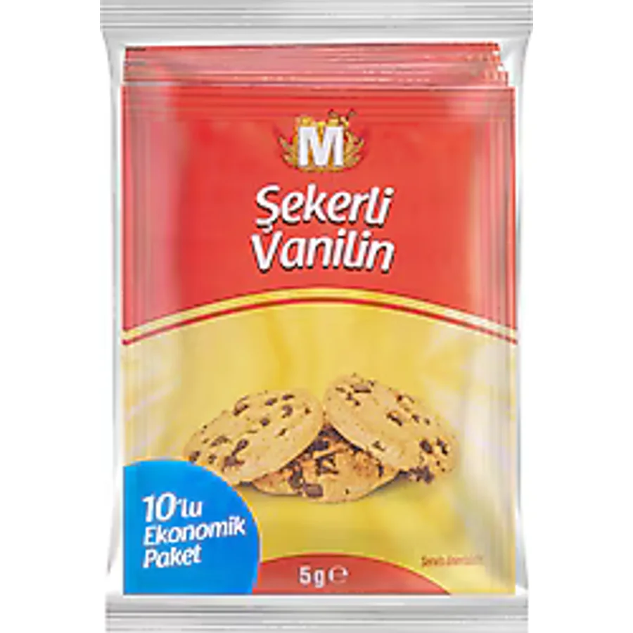 Migros 5 gr 10'lu Şekerli Vanilin