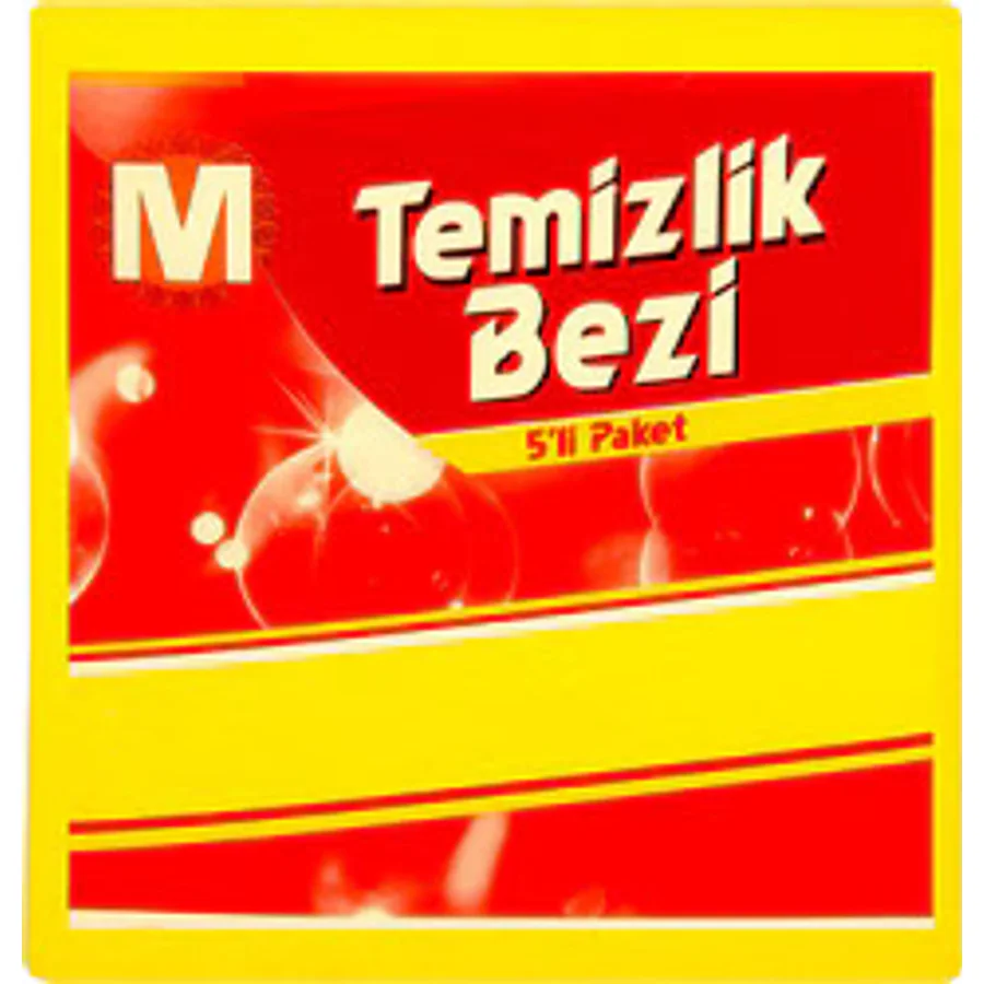 Migros 5'li Temizlik Bezi