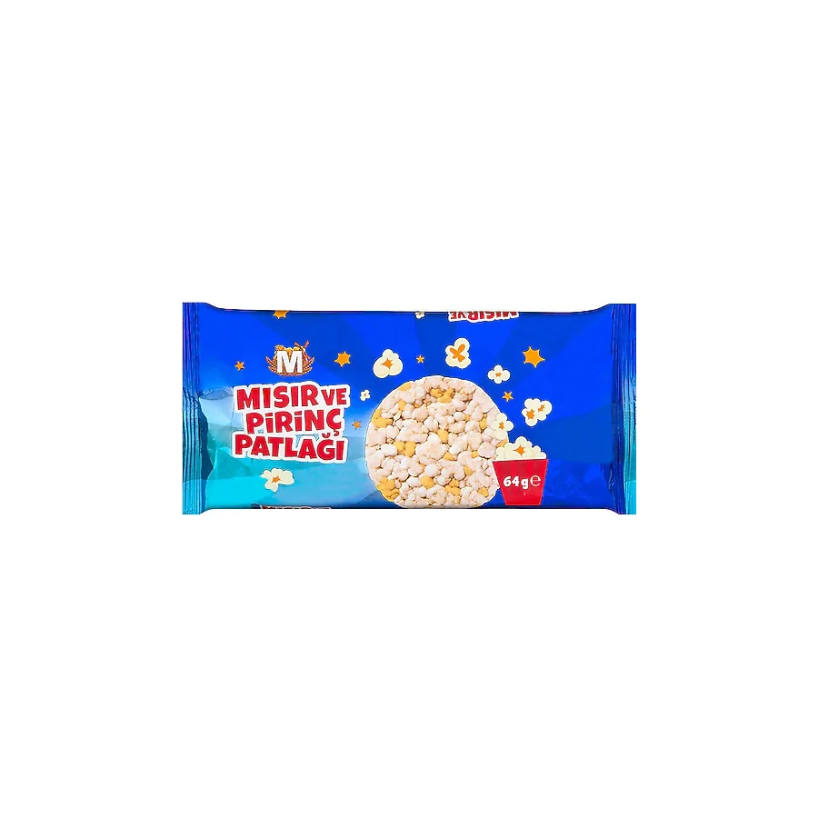Migros Mısır ve Pirinç Patlağı 64 gr