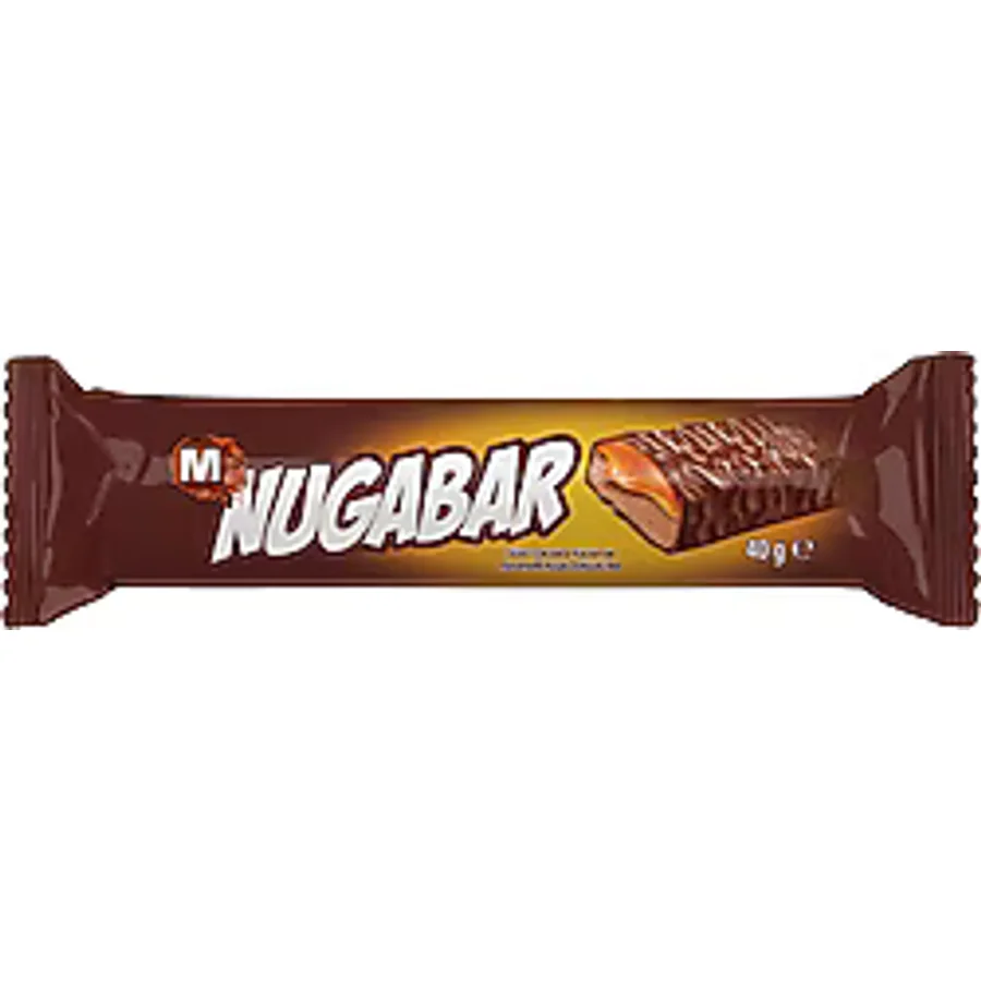 Migros Sütlü Çikolata Kaplı Karamelli Nuga Dolgulu Bar 40 gr