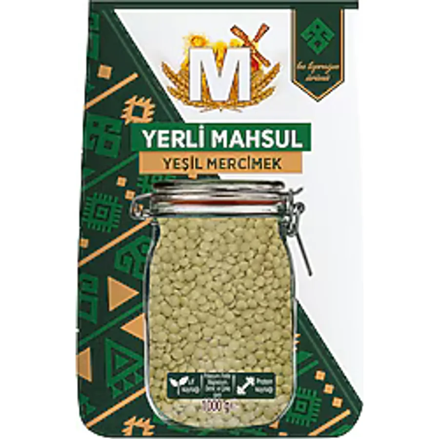 Migros Yerli Yeşil Mercimek 1 kg