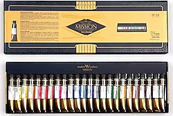 Mijello Mission Gold Class Pigment 7 ml 24'lü Tüp Sulu Boya